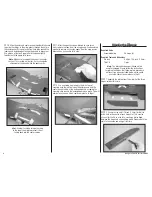 Предварительный просмотр 8 страницы Hangar 9 F4U-1D Corsair 60cc Assembly Manual