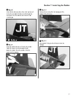 Предварительный просмотр 21 страницы Hangar 9 F4U Corsair .60 ARF Assembly Manual