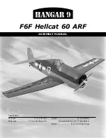 Hangar 9 F6F Hellcat 60 ARF Assembly Manual preview