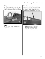 Предварительный просмотр 25 страницы Hangar 9 F6F Hellcat 60 ARF Assembly Manual