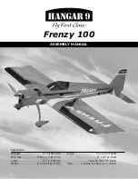 Hangar 9 frenzy 100 Assembly Manual предпросмотр