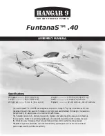 Preview for 1 page of Hangar 9 FuntanaS .40 Assembly Manual