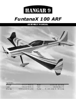 Hangar 9 FuntanaX 100 ARF Assembly Manual предпросмотр