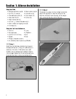 Предварительный просмотр 8 страницы Hangar 9 FuntanaX 100 ARF Assembly Manual