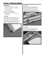 Предварительный просмотр 13 страницы Hangar 9 FuntanaX 100 ARF Assembly Manual