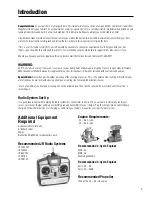 Preview for 3 page of Hangar 9 Hangar 9 Solo Instruction Manual