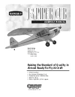 Hangar 9 J-3 Piper Cub Assembly Manual preview