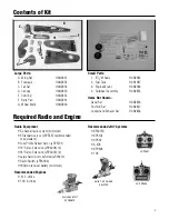 Preview for 3 page of Hangar 9 P-40 Warhawk Assembly Manual