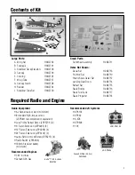 Preview for 3 page of Hangar 9 P-47 thunderbolt Assembly Manual