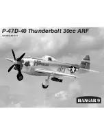 Hangar 9 P-47D-40 Thunderbolt 30cc ARF Assembly Manual preview