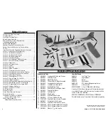 Предварительный просмотр 3 страницы Hangar 9 P-51 PTS Mustang Mk II Assembly Manual