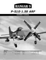 Предварительный просмотр 1 страницы Hangar 9 P-51D 1.50 ARF Assembly Manual