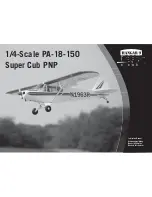 Preview for 1 page of Hangar 9 PA-18-150 super cub pnp Instruction Manual