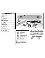 Preview for 2 page of Hangar 9 PT-19 CL Assembly Manual