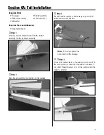 Preview for 23 page of Hangar 9 PULSE XT 40 ARF Assembly Manual