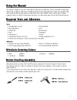 Preview for 3 page of Hangar 9 Pulse XT 60 ARF Assembly Manual