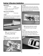 Preview for 37 page of Hangar 9 Pulse XT 60 ARF Assembly Manual