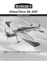 Hangar 9 ShowTime 50 ARF Assembly Manual preview