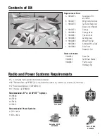 Preview for 3 page of Hangar 9 ShowTime 50 ARF Assembly Manual