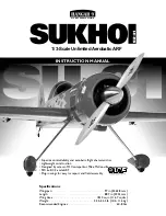 Hangar 9 Sukhoi SU-31 Instruction Manual preview