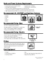 Предварительный просмотр 4 страницы Hangar 9 Sundowner 50 ARF Assembly Manual