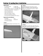 Предварительный просмотр 37 страницы Hangar 9 Sundowner 50 ARF Assembly Manual