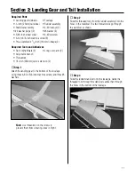 Предварительный просмотр 11 страницы Hangar 9 Tango 40 ARF Assembly Manual