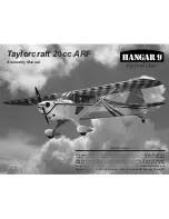 Hangar 9 Taylorcraft 20cc ARF Assembly Manual preview