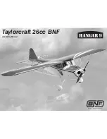 Preview for 1 page of Hangar 9 Taylorcraft 26cc Hangar 9 Assembly Manual