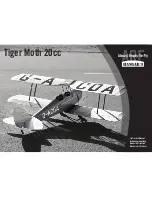 Preview for 1 page of Hangar 9 Tiger Moth 20cc Instruction Manual