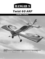 Preview for 1 page of Hangar 9 Twist 60 ARF Assembly Manual