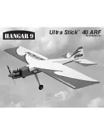 Hangar 9 Ultra Stick 40 ARF Assembly Manual preview