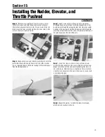 Preview for 41 page of Hangar 9 Ultra Stick 60 Instruction Manual