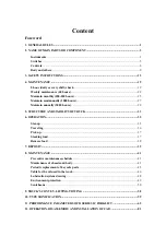 Preview for 3 page of HANGCHA CPCD10N-RW10 Operation And Maintenance Manual