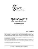 Предварительный просмотр 1 страницы Hanger ACP MEGAPULSE II User Manual