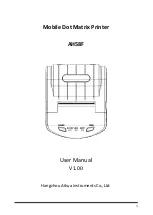 Hangzhou Aihua instrument AH58F User Manual preview