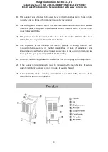 Предварительный просмотр 3 страницы Hangzhou Conloon Electric CLDH-60 User Manual