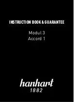 Preview for 1 page of Hanhart Modul 3 Instruction Book & Guarantee