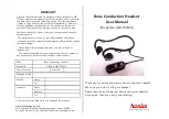 Hanics HIB-707WH User Manual preview