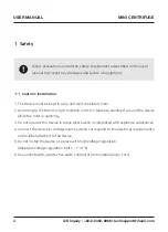 Preview for 4 page of Hanil ARA Smart 6 User Manual