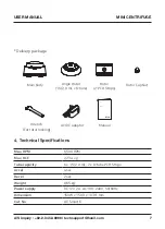 Preview for 7 page of Hanil ARA Smart 6 User Manual