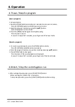 Preview for 14 page of Hanil Cellspin II User Manual