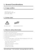 Preview for 5 page of Hanil M 13 Operation Manual