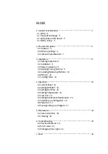 Preview for 3 page of Hanil M15R Operation Manual