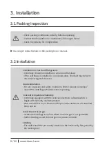 Preview for 8 page of Hanil M15R Operation Manual