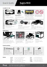 Preview for 2 page of Hanil Supra R30 Quick Manual