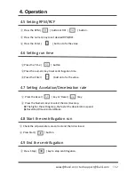 Preview for 13 page of Hanil Ultra 5.0 Operating Manual