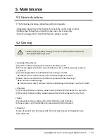 Preview for 15 page of Hanil Ultra 5.0 Operating Manual