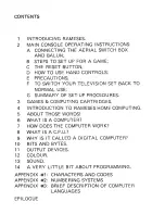 Preview for 2 page of Hanimex Rameses HVC 6502 Manual