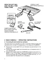 Preview for 4 page of Hanimex Rameses HVC 6502 Manual